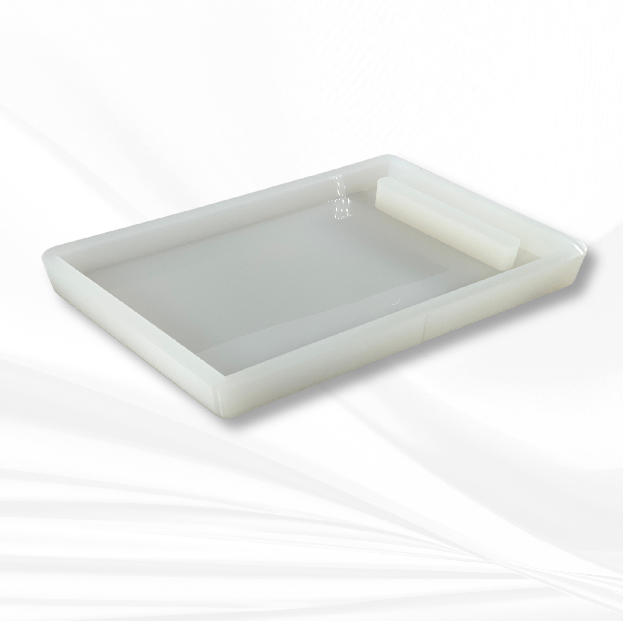 18"x 8"x 1.25" Slanted Rectangle Silicone Mold, Charcuterie Mold, Cheese Board Mold