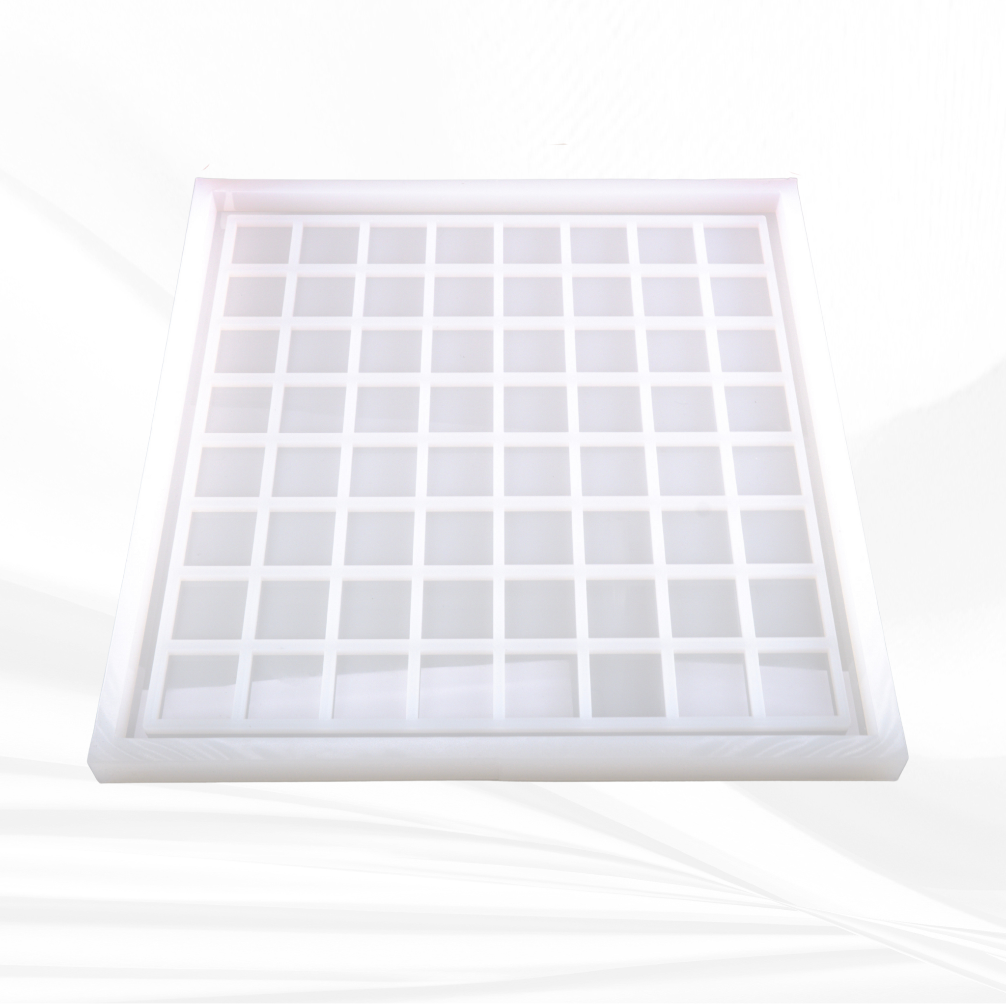 14.5" x 14.5" x .75" Chess Board Mold and Chess Piece Set Mold