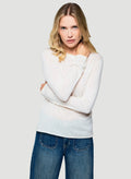 100% Machine Washable Cashmere Long Sleeve Crewneck T-Shirt