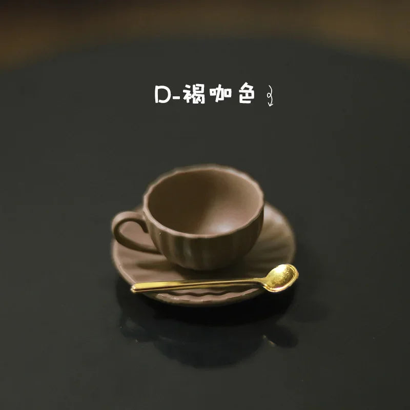 2025 Bread Baking Cake Series Creative Fashion Toy Cat Action Figures Car Interior Desktop Miniatures Resin Ornament Accessories