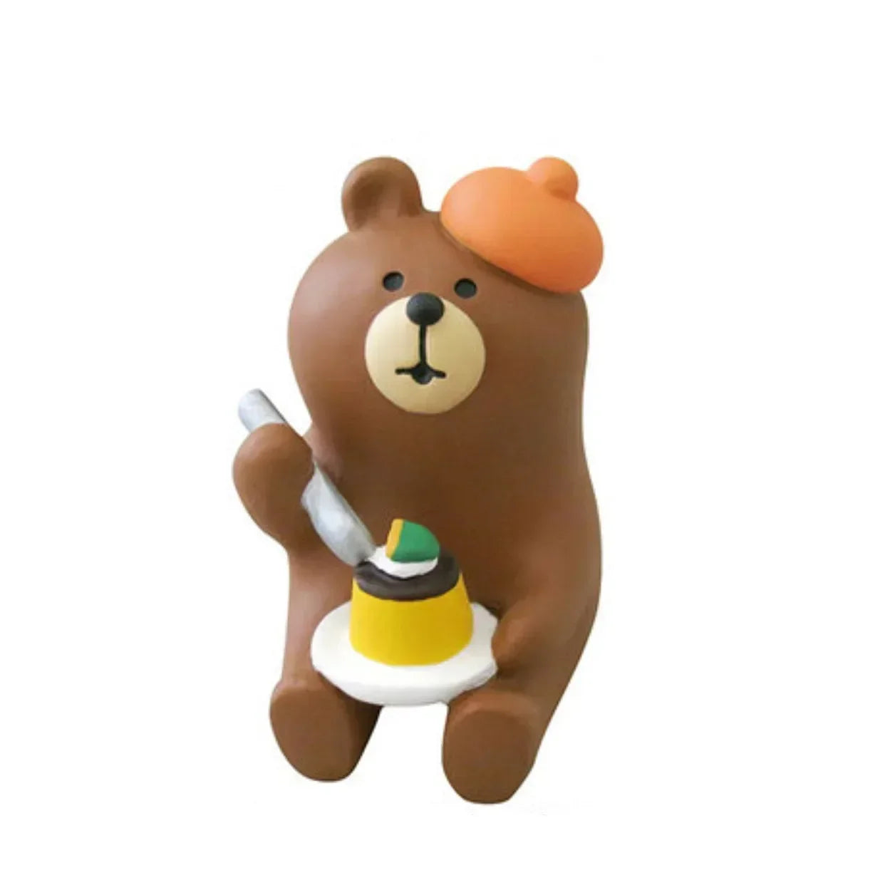 2025 Bread Baking Cake Series Creative Fashion Toy Cat Action Figures Car Interior Desktop Miniatures Resin Ornament Accessories