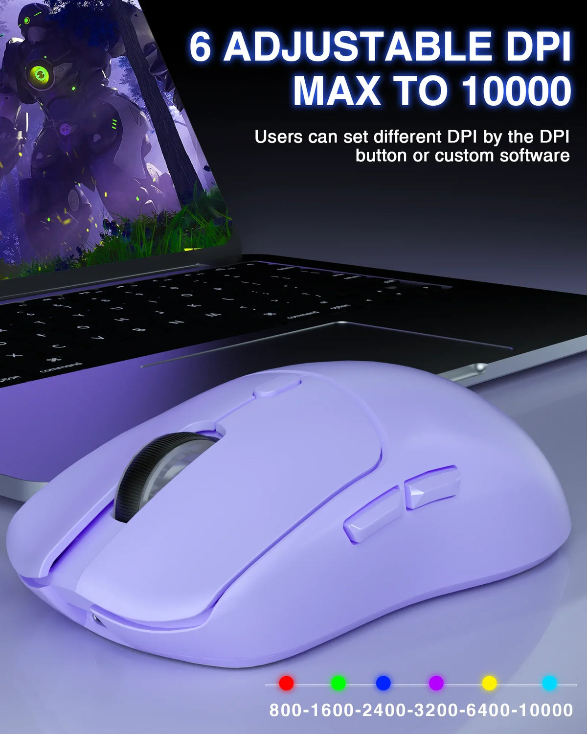 Beyond Mouse Tri-mode Rechargeable Ergonomic Bluetooth Mouse – Browse & Beyond