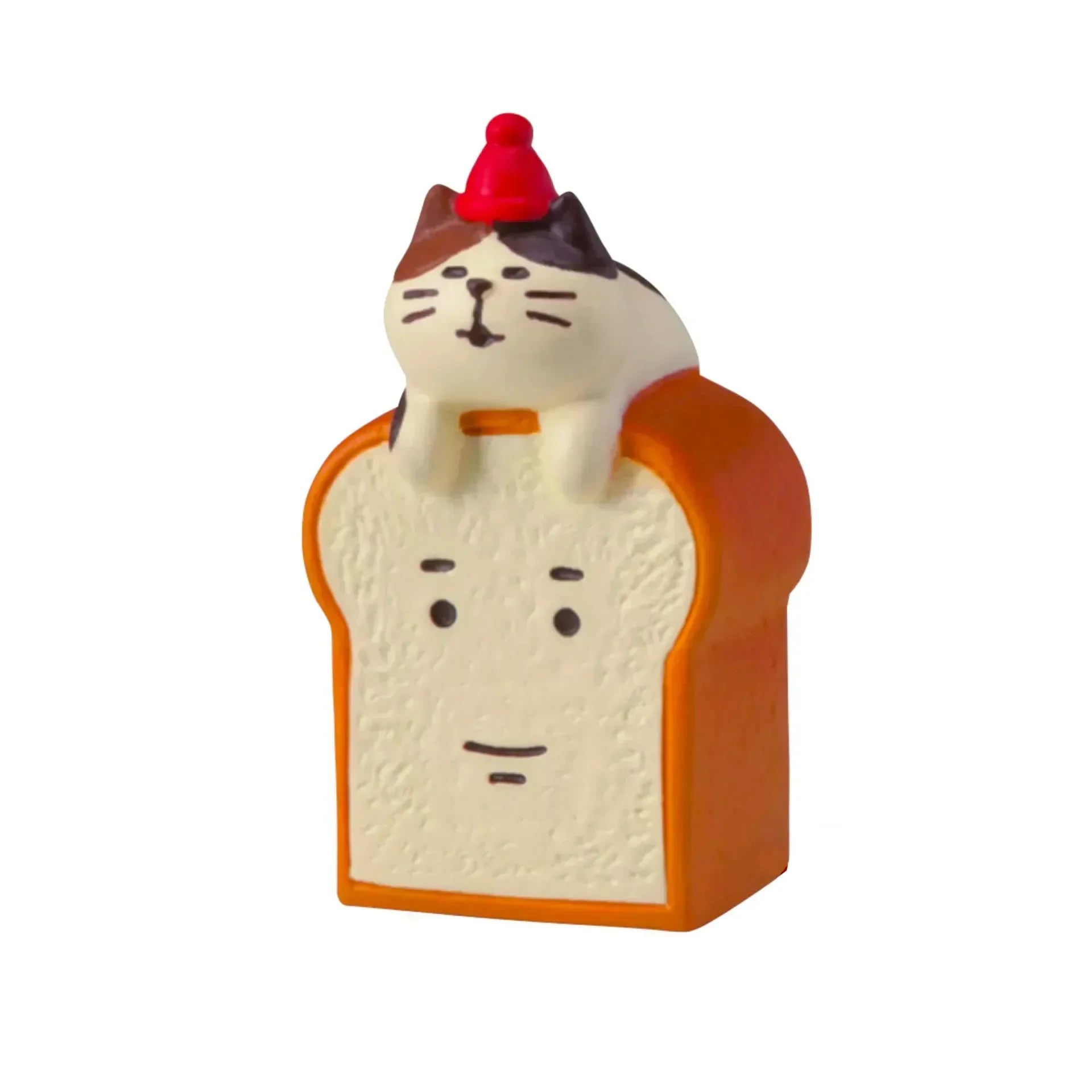 2025 Bread Baking Cake Series Creative Fashion Toy Cat Action Figures Car Interior Desktop Miniatures Resin Ornament Accessories