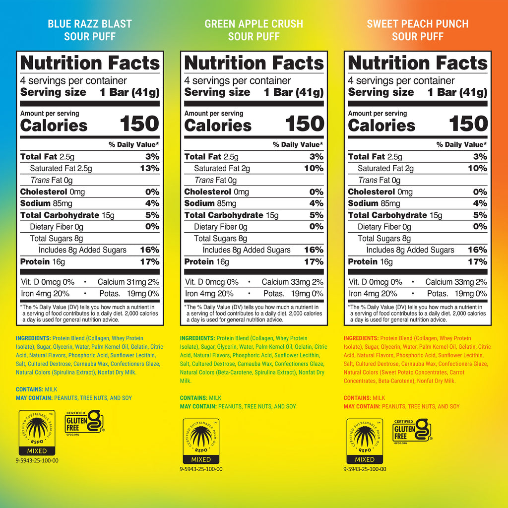 12ct. Sour Puff Variety Box